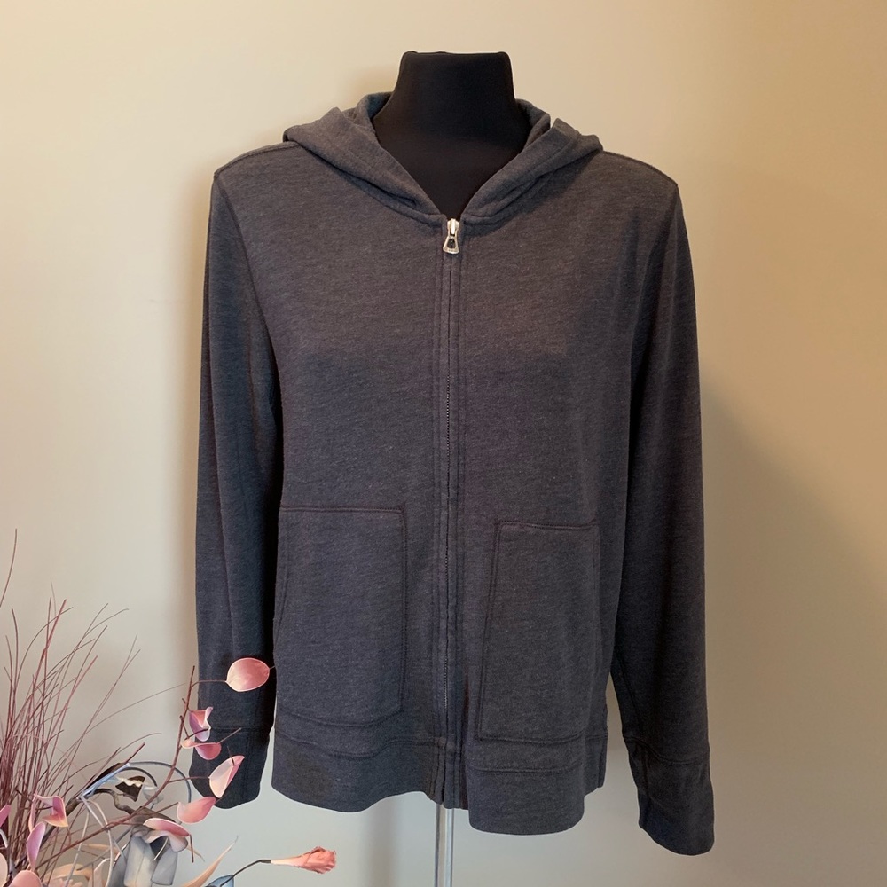 🛍 GAP Vintage-Look Full Zip Hoodie